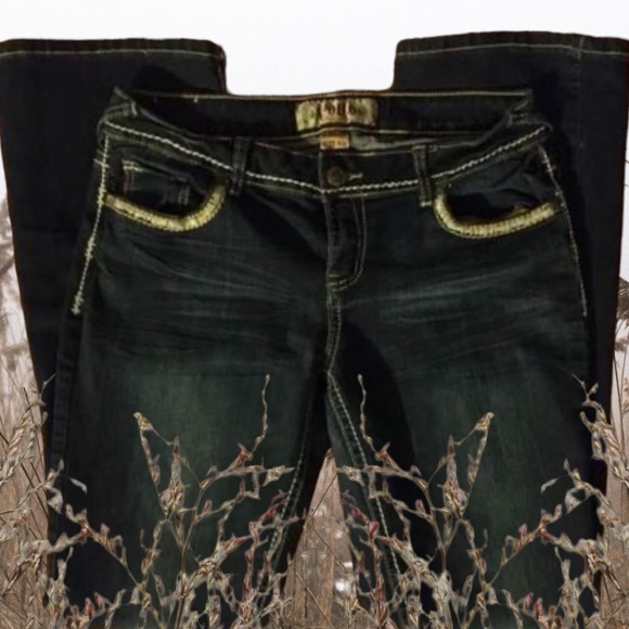 Apollo Sz11/12 Dark Wash Bootcut Jeans - Picture 1 of 3